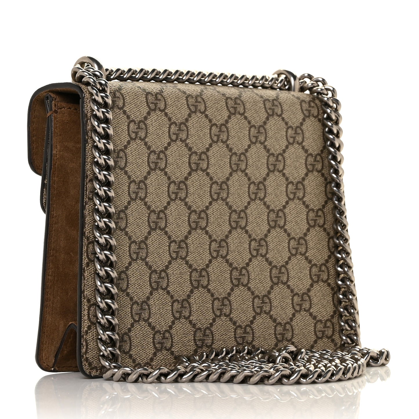 GG Supreme Monogram Mini Dionysus Shoulder Bag Taupe