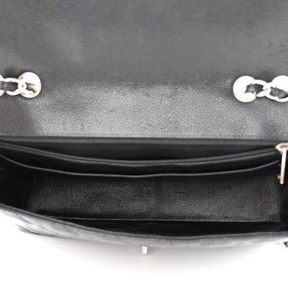 Chanel Caviar Quilted Jumbo Single Flap Black 5 of 13