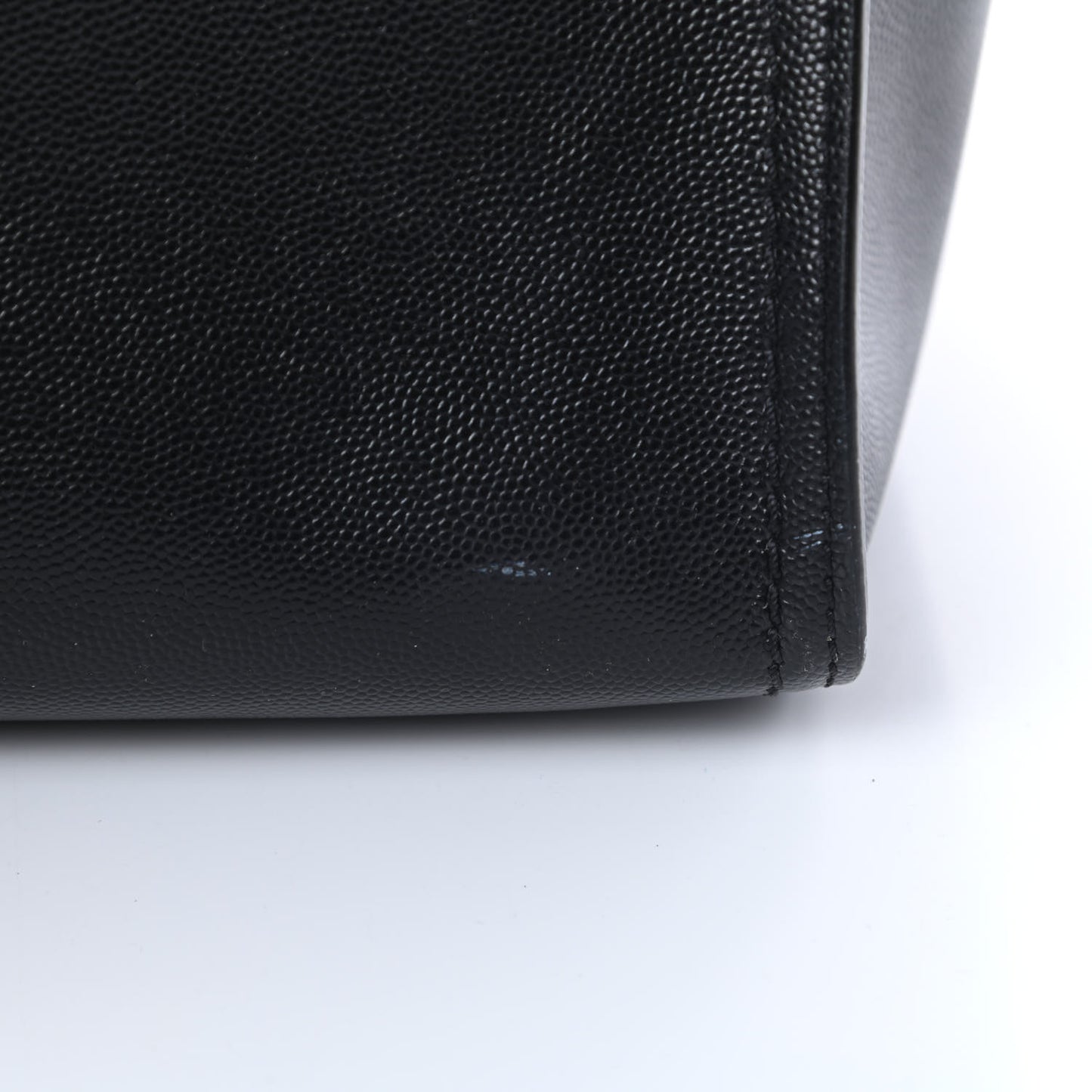 Caviar Medium Studded Deauville Tote Black