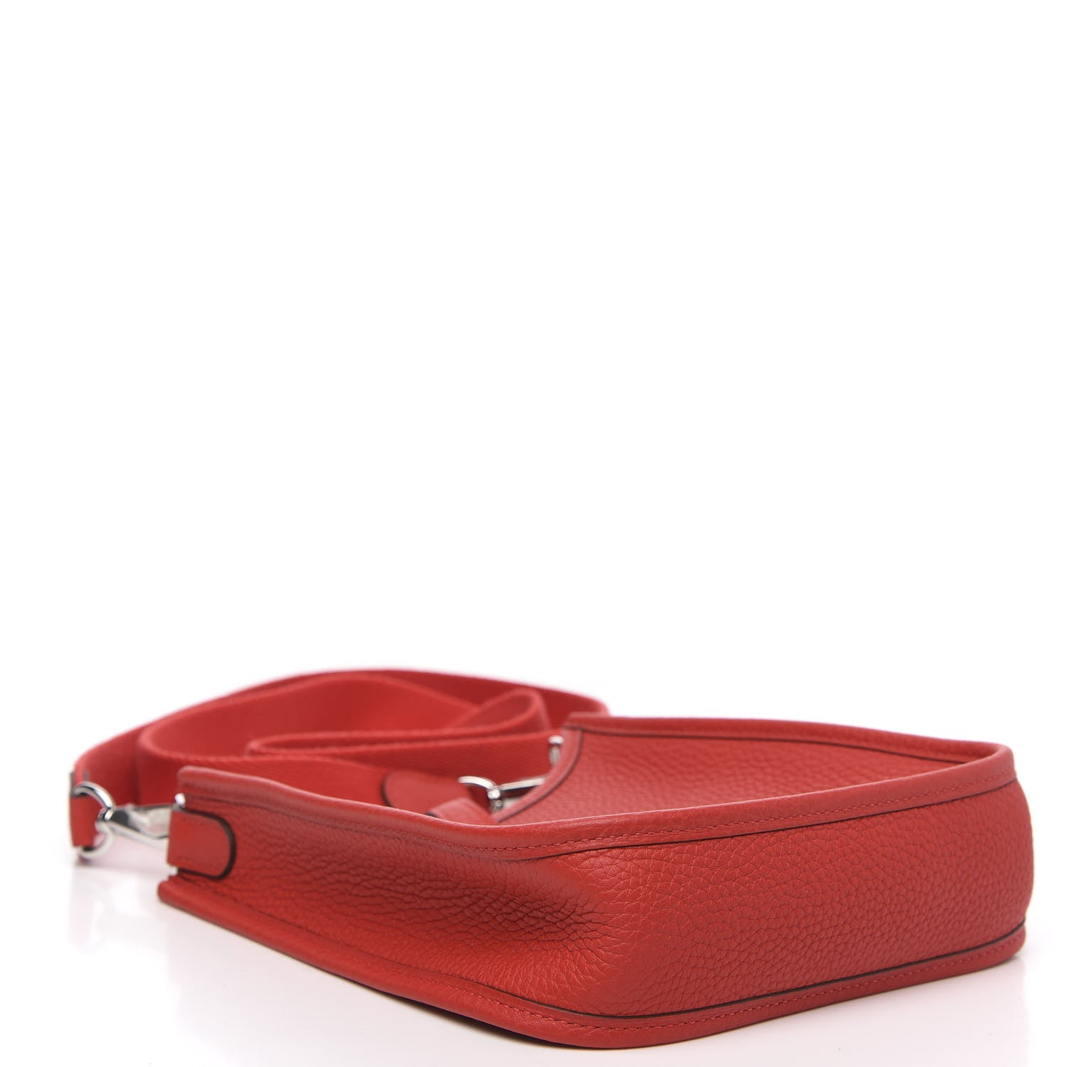 Hermes Taurillon Clemence Evelyne TPM Rouge Tomate 4 of 10