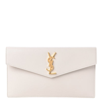 Saint Laurent Grain De Poudre Uptown Pouch Crema Soft 1 of 8
