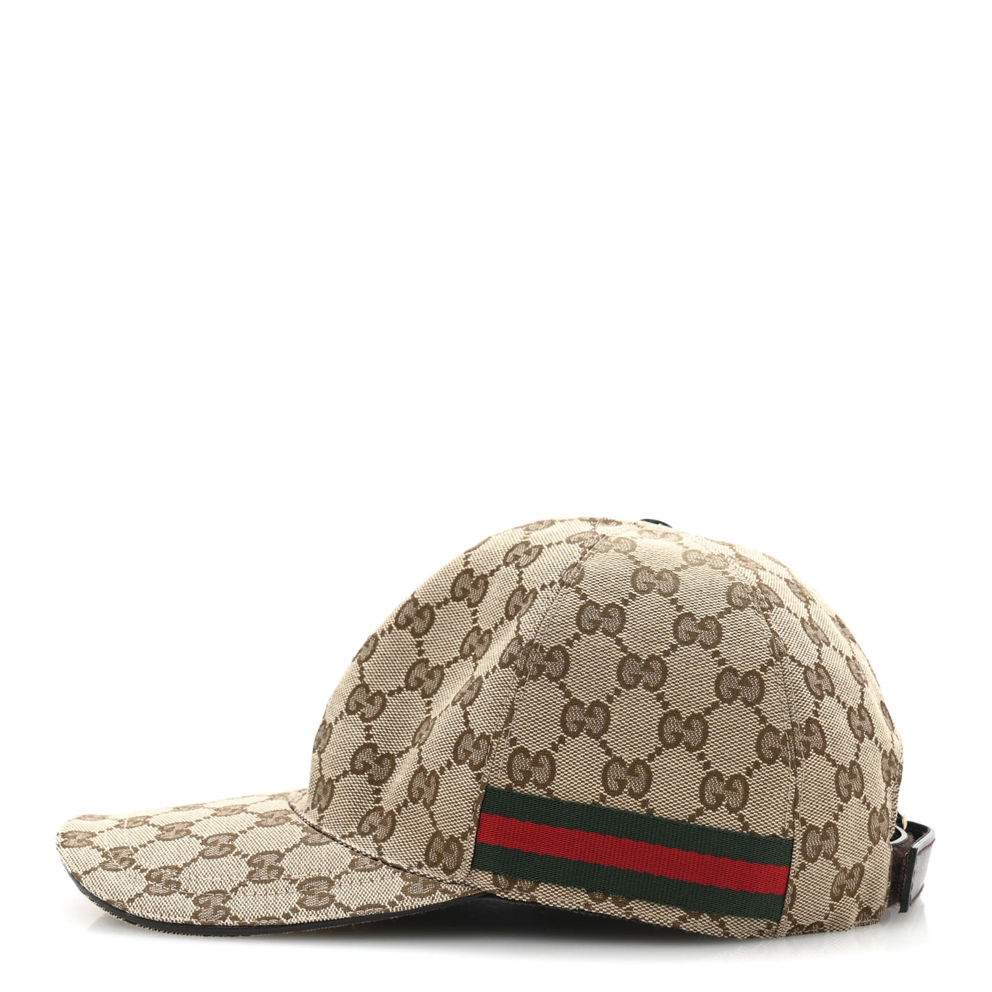 Monogram Web Baseball Hat M Beige Cocoa