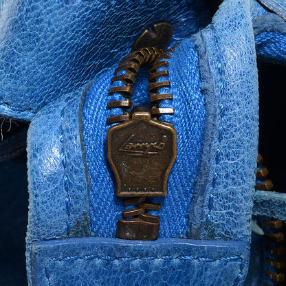 Balenciaga Chevre Classic Hardware Day Hobo French Bleu 8 of 13