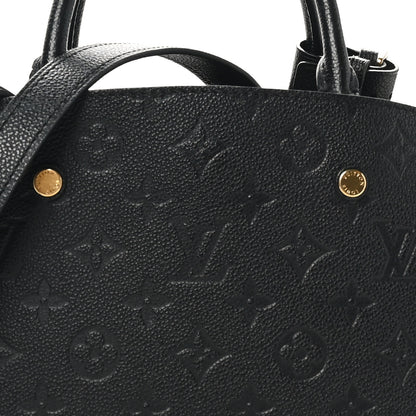 Louis Vuitton Empreinte Montaigne BB Black 7 of 9