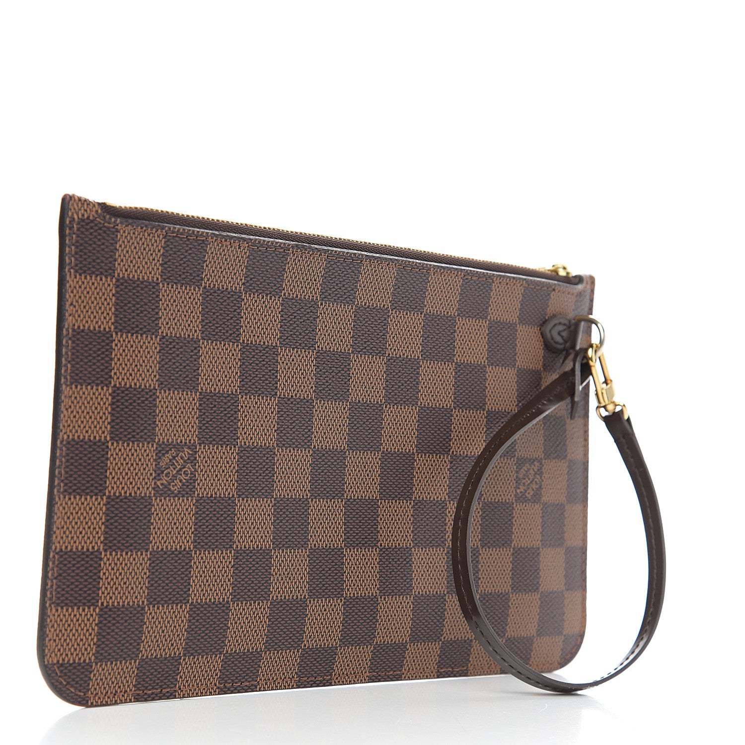 Louis Vuitton Damier Ebene Neverfull MM GM Pochette 2 of 8