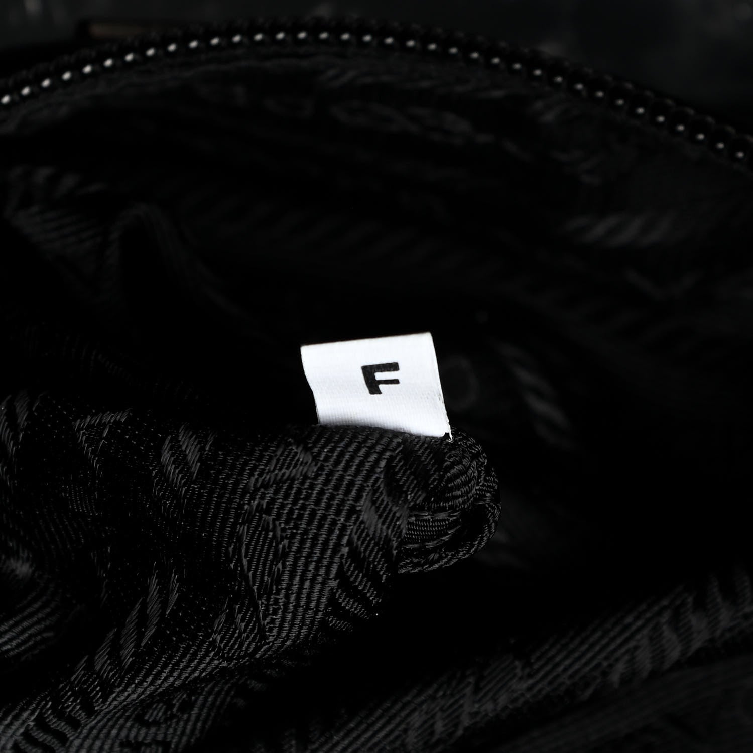 Prada Technical Nylon Saffiano Double Buckle Backpack Black 8 of 14