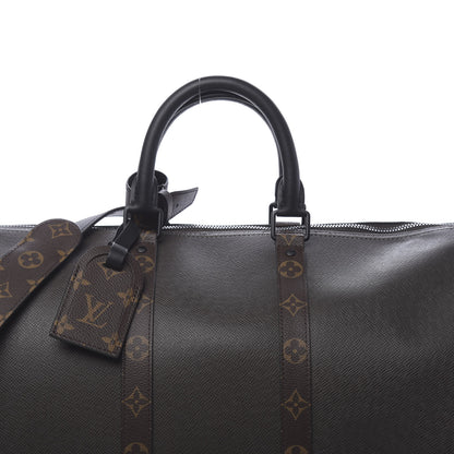 Louis Vuitton Taiga Monogram Keepall Bandouliere 50 Khaki 8 of 8