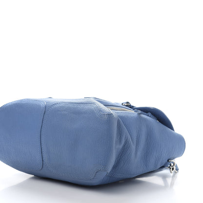 3.1 Phillip Lim 3.1 Textured Calfskin Medium Pashli Satchel Light Blue 10 of 14