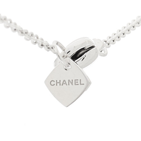 18K White Gold Coco Crush Pendant Necklace