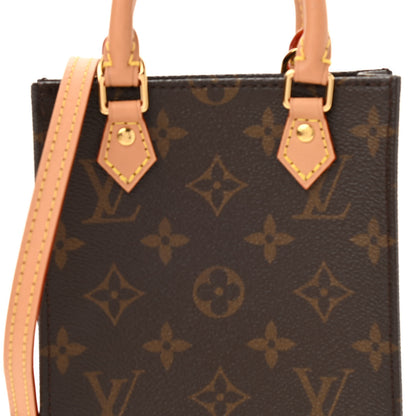 Louis Vuitton Monogram Petit Sac Plat 7 of 9