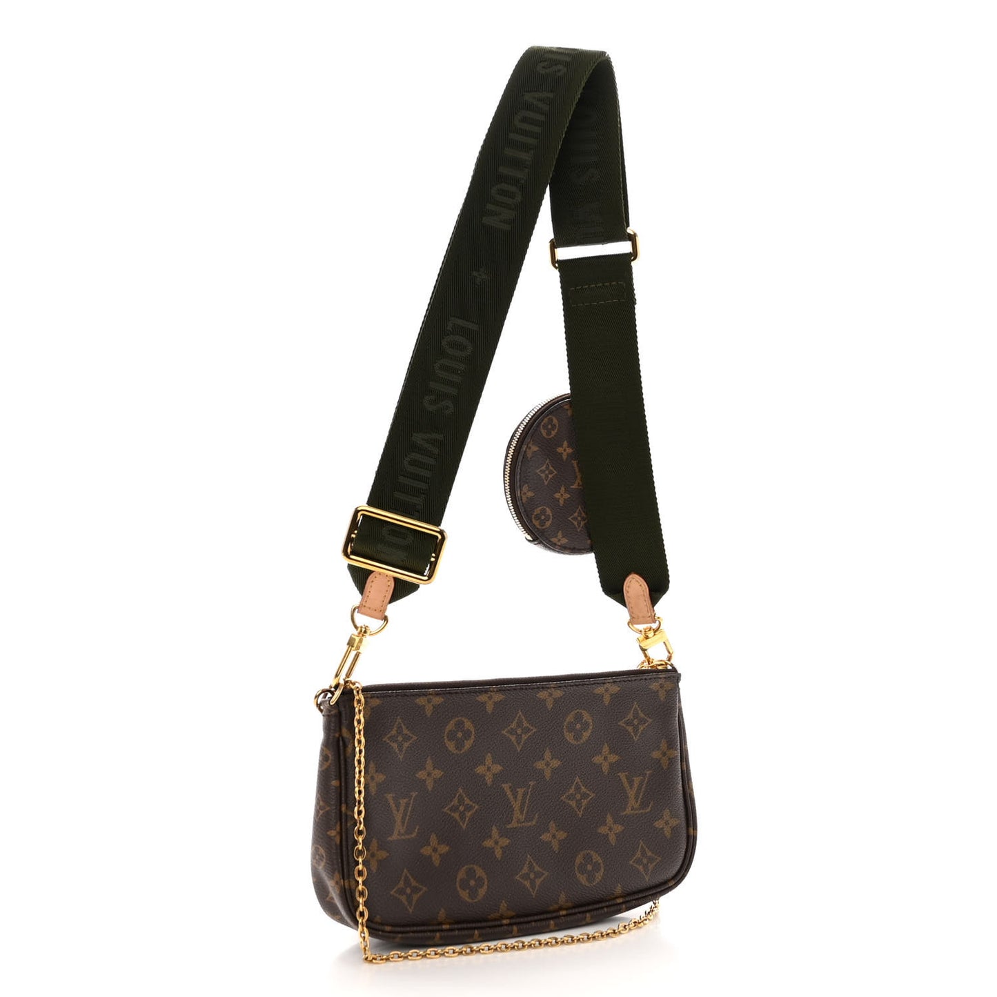 Monogram Multi Pochette Accessories Kaki