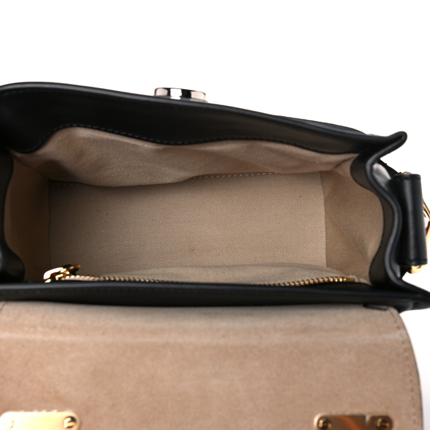 Calfskin Mini Tess Day Bag Black