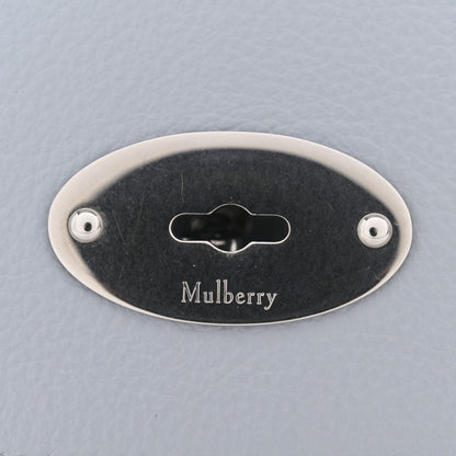 Mulberry Natural Grained Calfskin Small Darley Satchel Poplin Blue 12 of 14