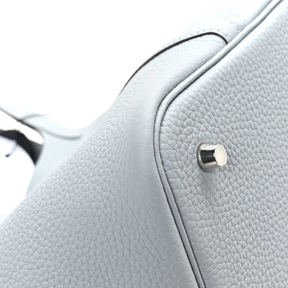Hermes Taurillon Clemence Picotin Lock 22 MM Gris Pantin 10 of 12