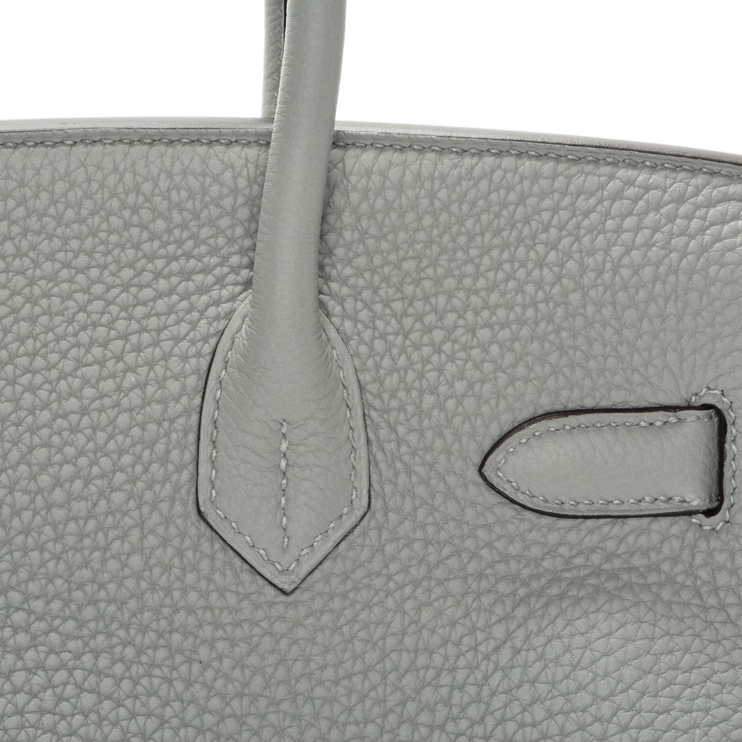 Togo Birkin 30 Gris Mouette
