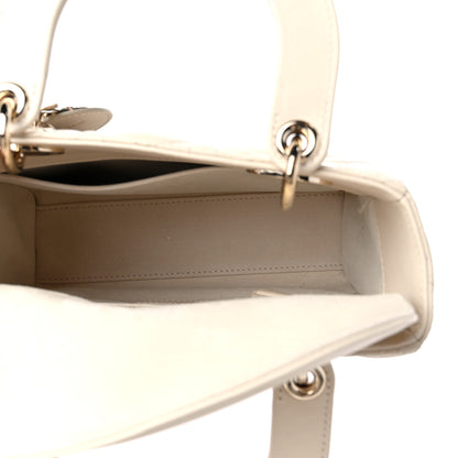 Christian Dior Lambskin Cannage Small My ABC Lady Dior Beige 4 of 8