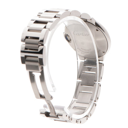 Cartier Stainless Steel Diamond 28mm Ballon Bleu De Quartz Watch 4 of 10