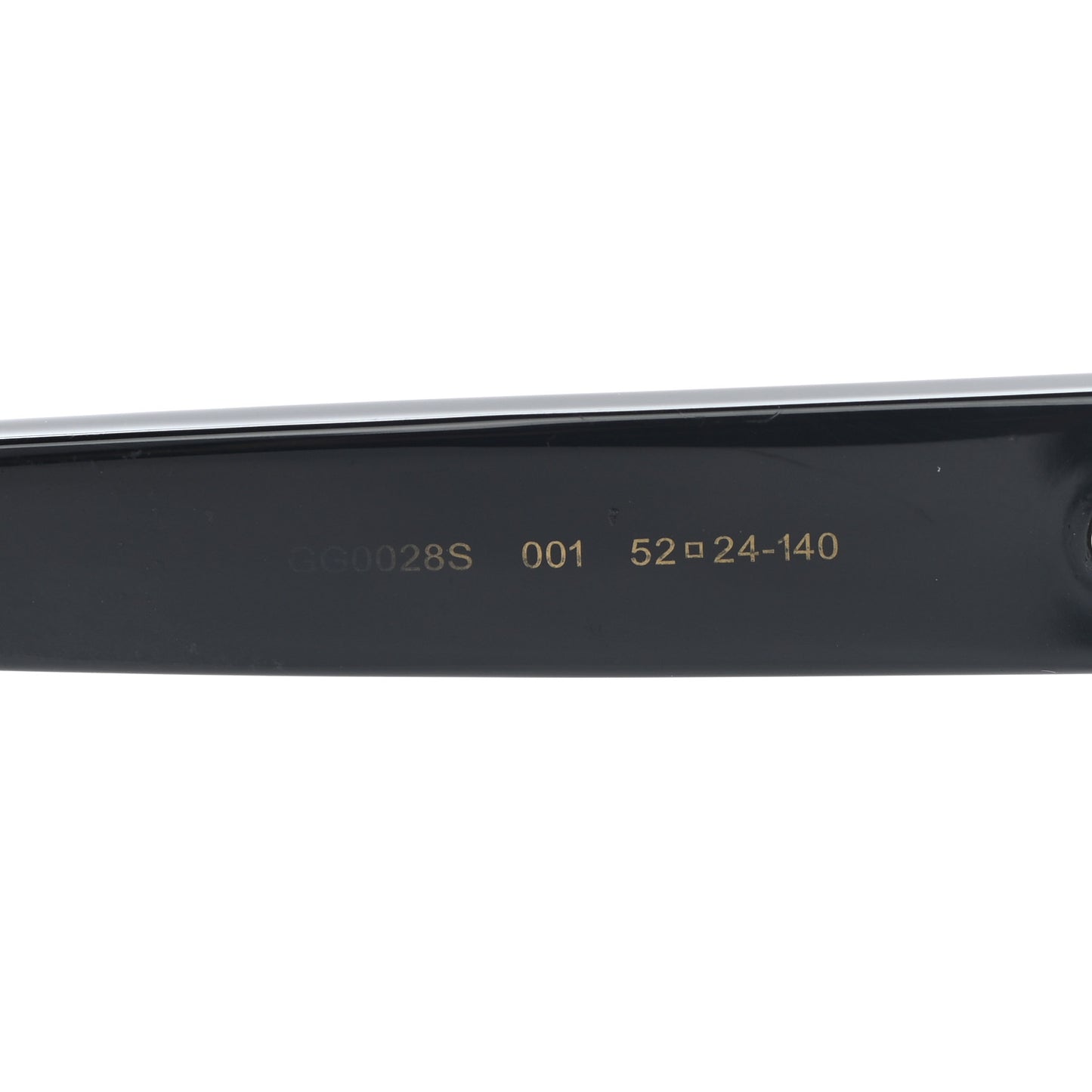 Round GG Sunglasses GG0028S Black