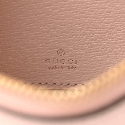 Gucci Monogram Jumbo GG Textured Dollar Calfskin Mini Ophidia Half Moon Hobo Beige Perfect Pink 6 of 10