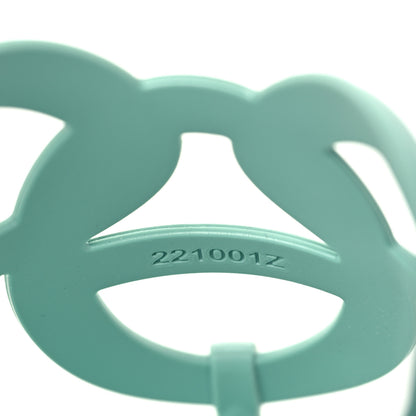 Hermes Rubber Womens Egerie Sandals 36 Vert Embrun 8 of 9