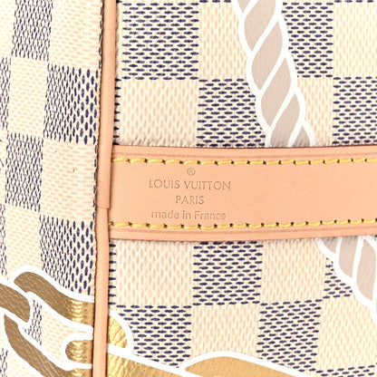 Louis Vuitton Damier Azur Nautical Speedy Bandouliere 25 7 of 12
