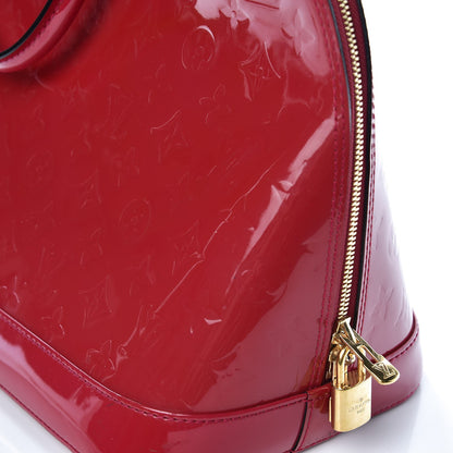 Louis Vuitton Vernis Alma GM Rose Indien 9 of 13