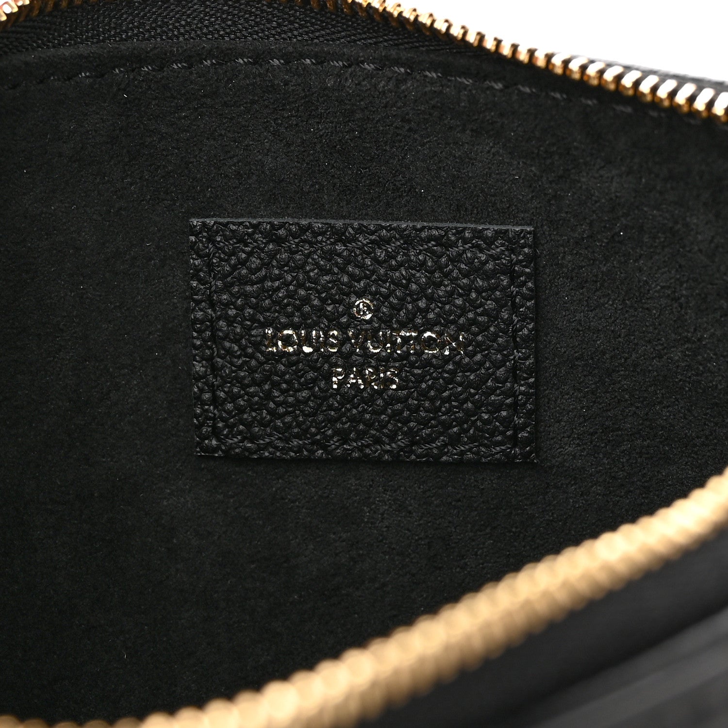 Louis Vuitton Empreinte Monogram Giant Multi Pochette Accessories Mini Pochette Black 6 of 10