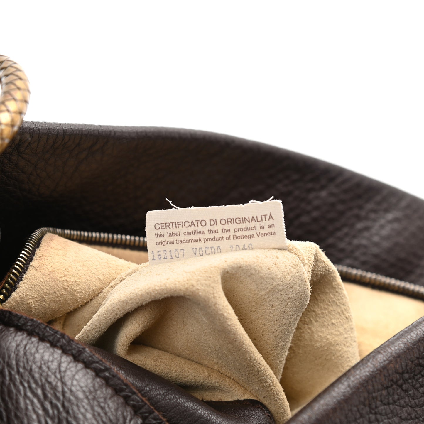 Cervo Braided Hobo Ebano