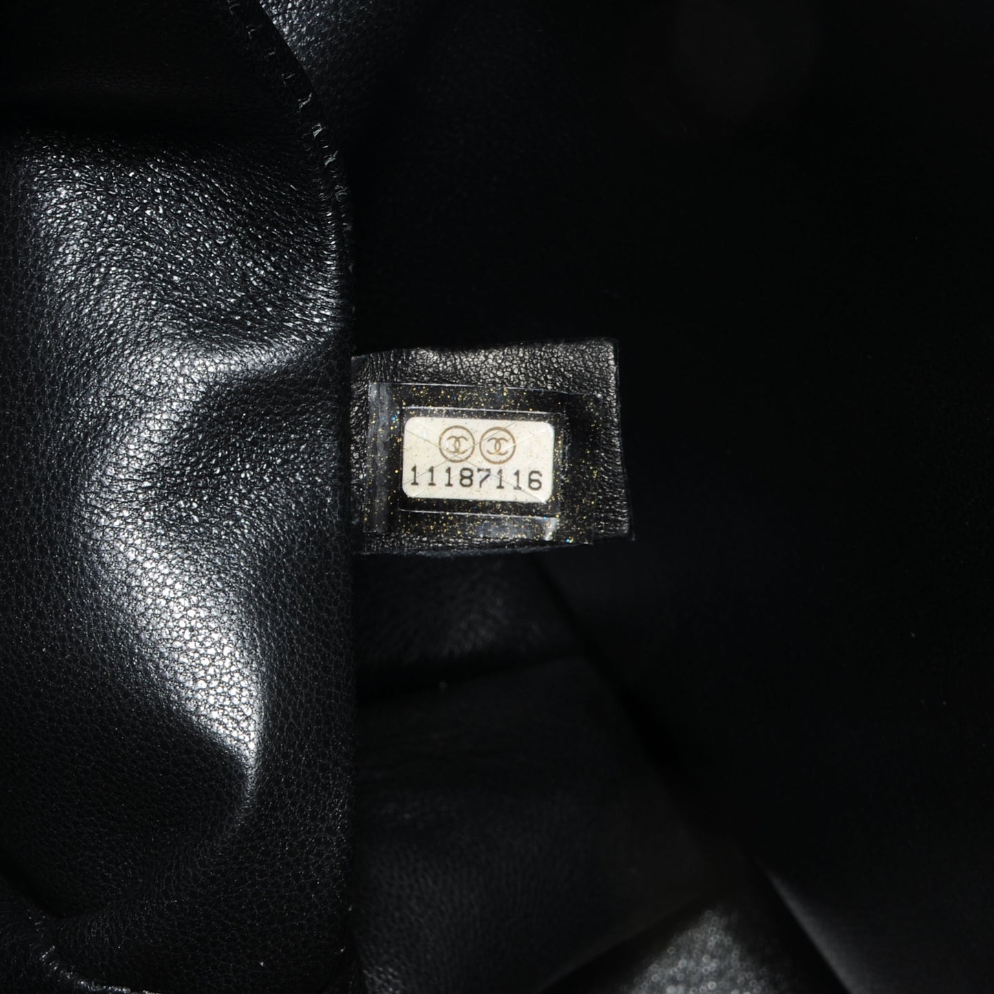 Caviar Medallion Tote Black