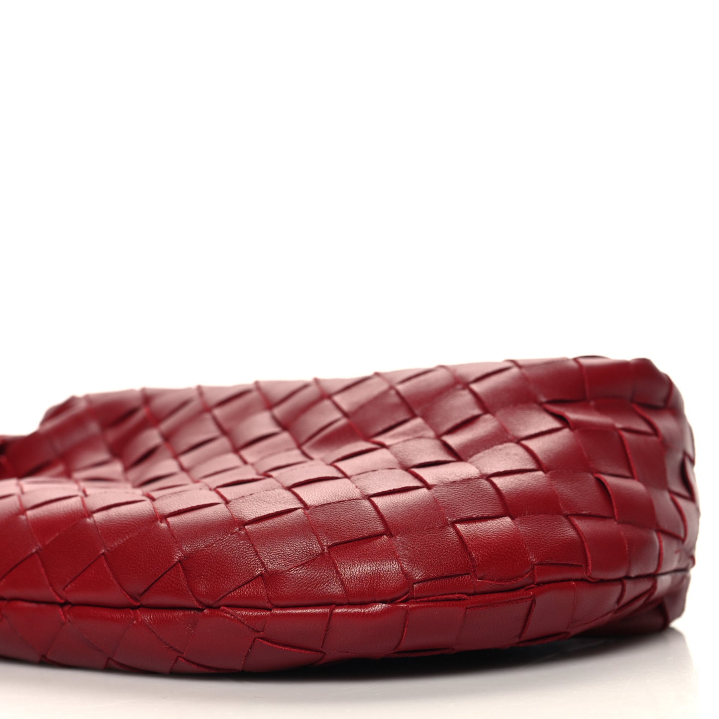 Nappa Intrecciato Mini Jodie Dark Red
