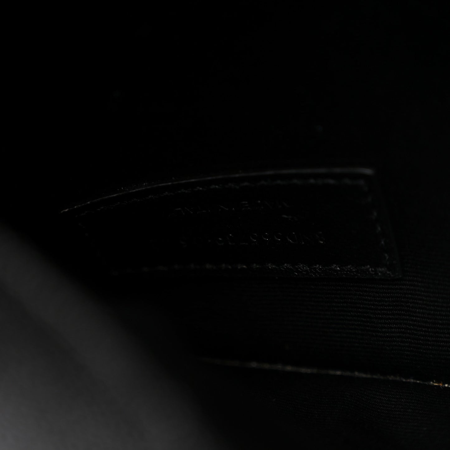 Grain De Poudre Uptown Pouch Black