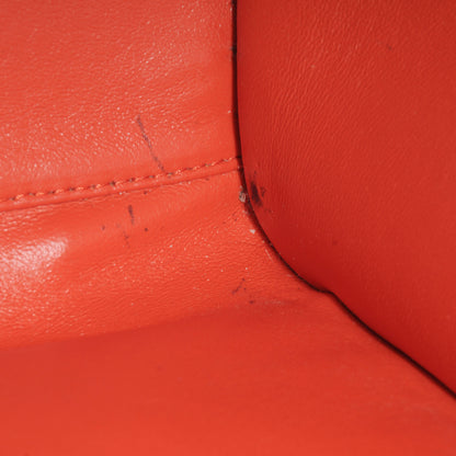 Celine Grained Calfskin Small Phantom Luggage Coral 9 of 9