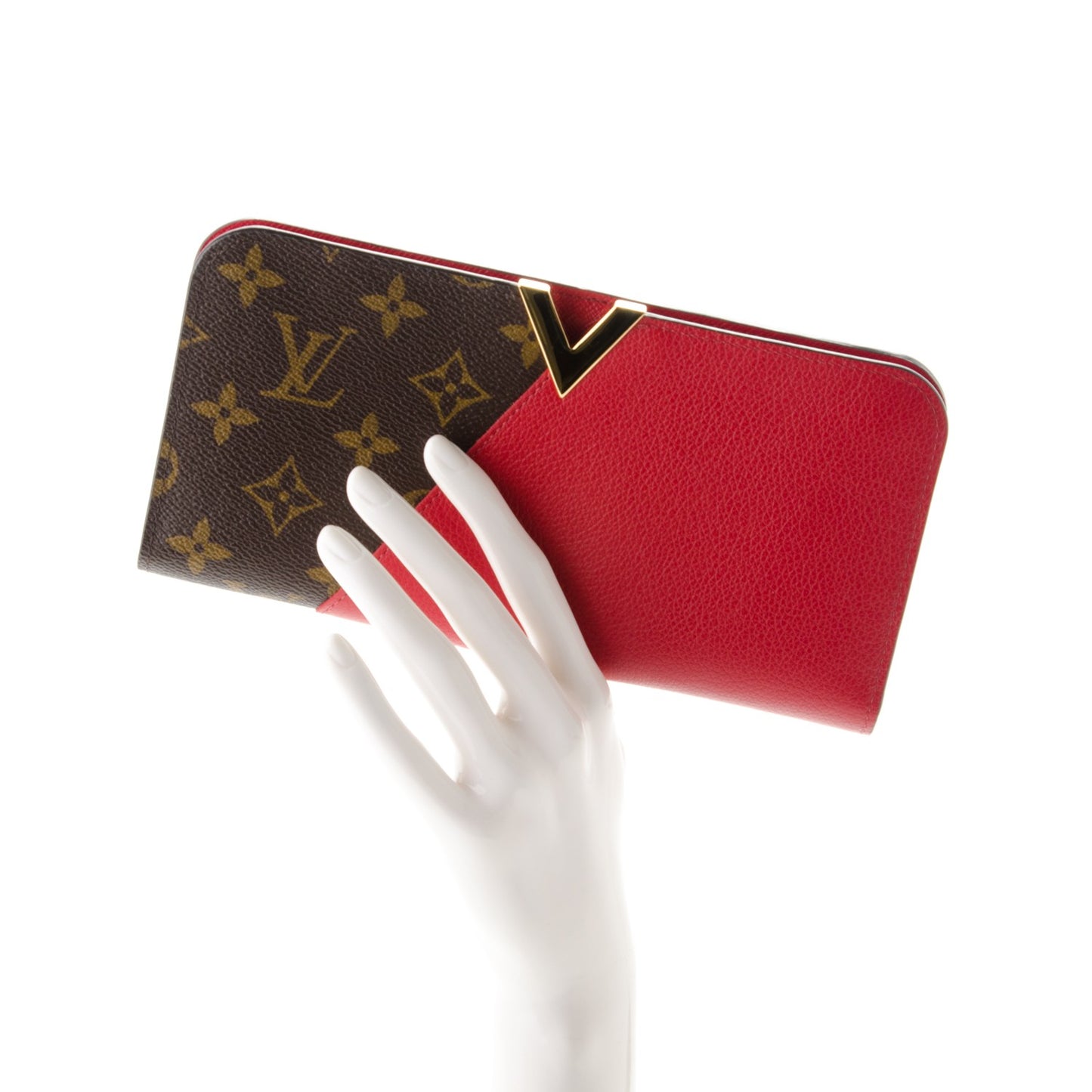 Monogram Monogram Kimono Wallet Cherry