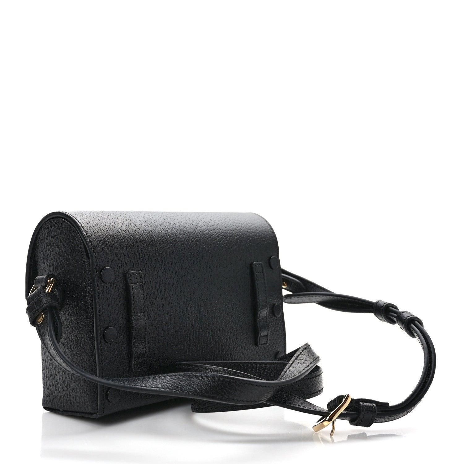 Gucci Calfskin Horsebit 1955 Shoulder Bag Black 3 of 10