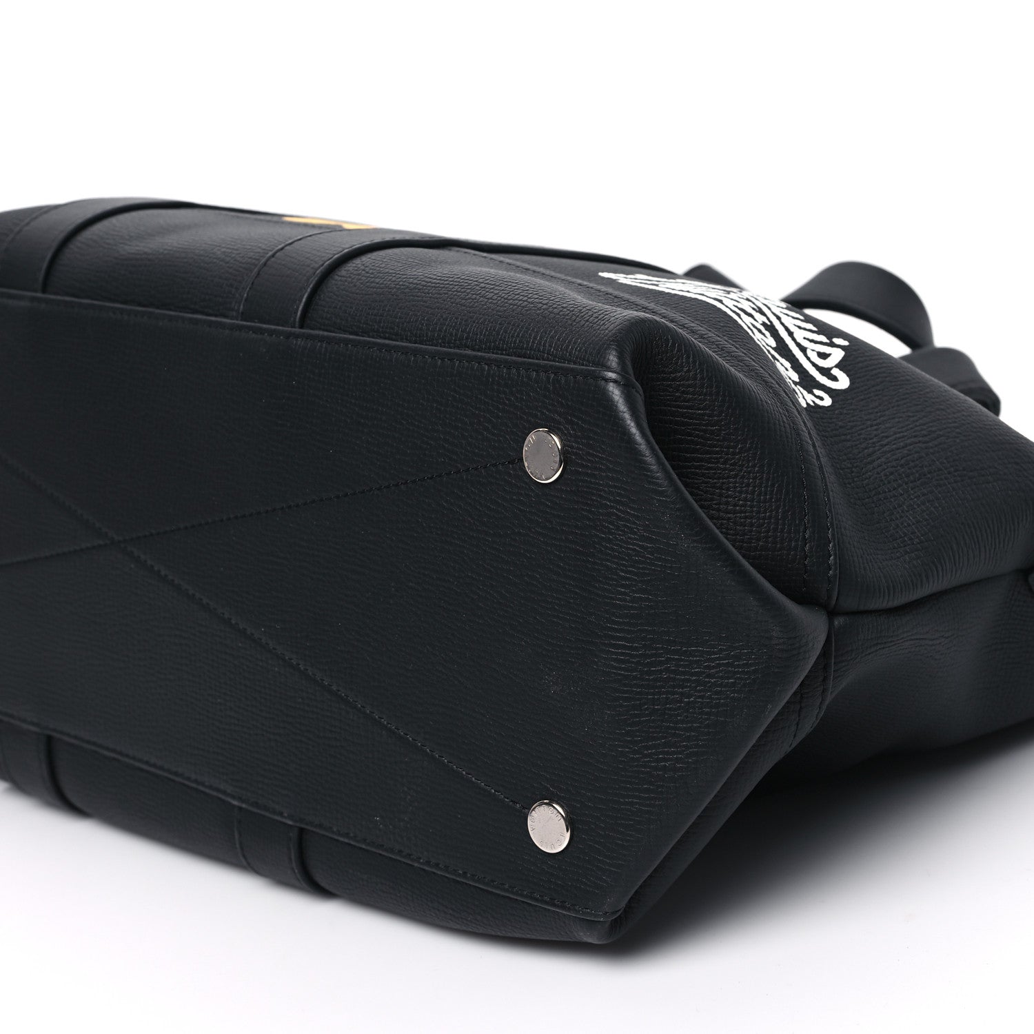 Louis Vuitton X NIGO Taurillon Duck Trolley Tote Black 9 of 10