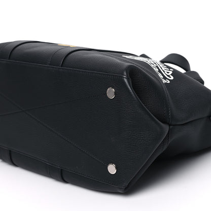 Louis Vuitton X NIGO Taurillon Duck Trolley Tote Black 9 of 10