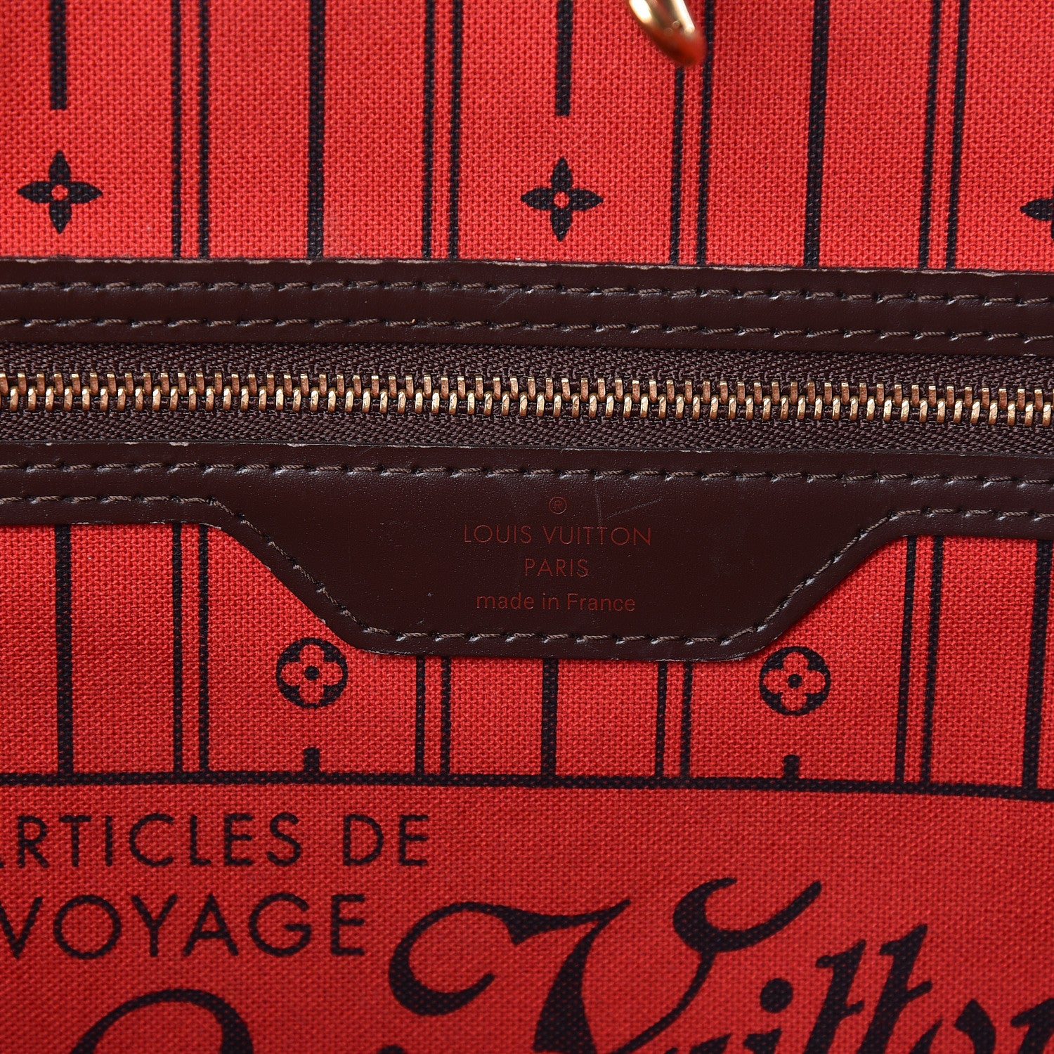 Louis Vuitton Damier Ebene Neverfull GM 6 of 16