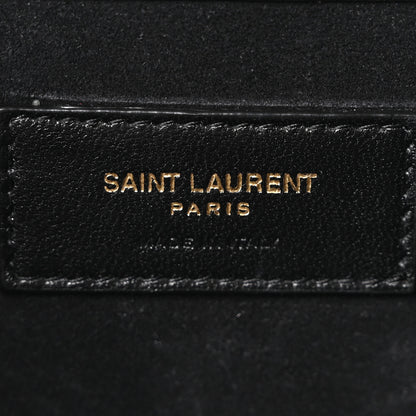 Saint Laurent Smooth Calfskin Small Charlie Shoulder Bag Black 6 of 10