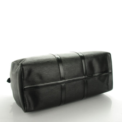 Louis Vuitton Epi Keepall 50 Black 4 of 7