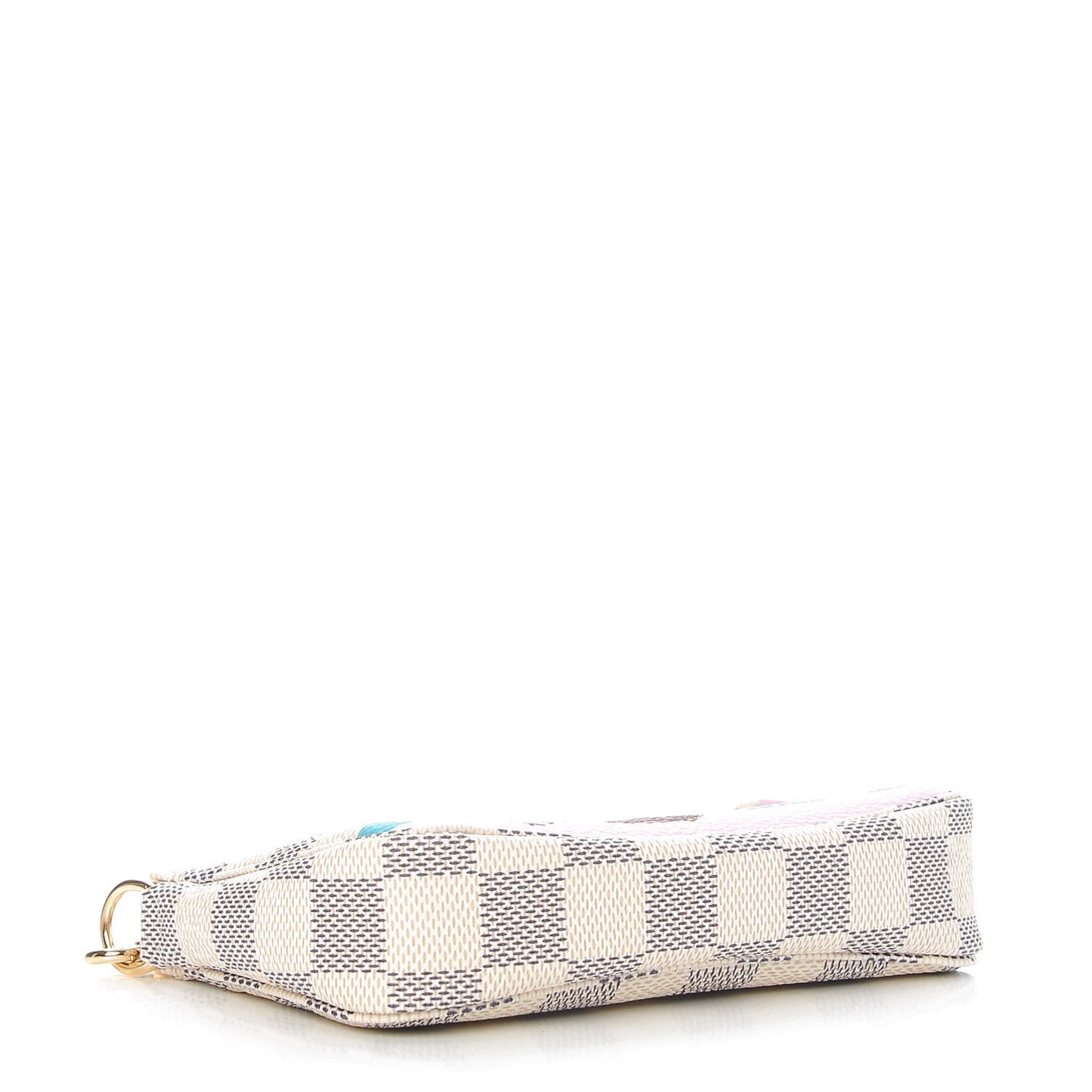 Damier Azur 2016 Christmas Animation Mini Pochette Accessories