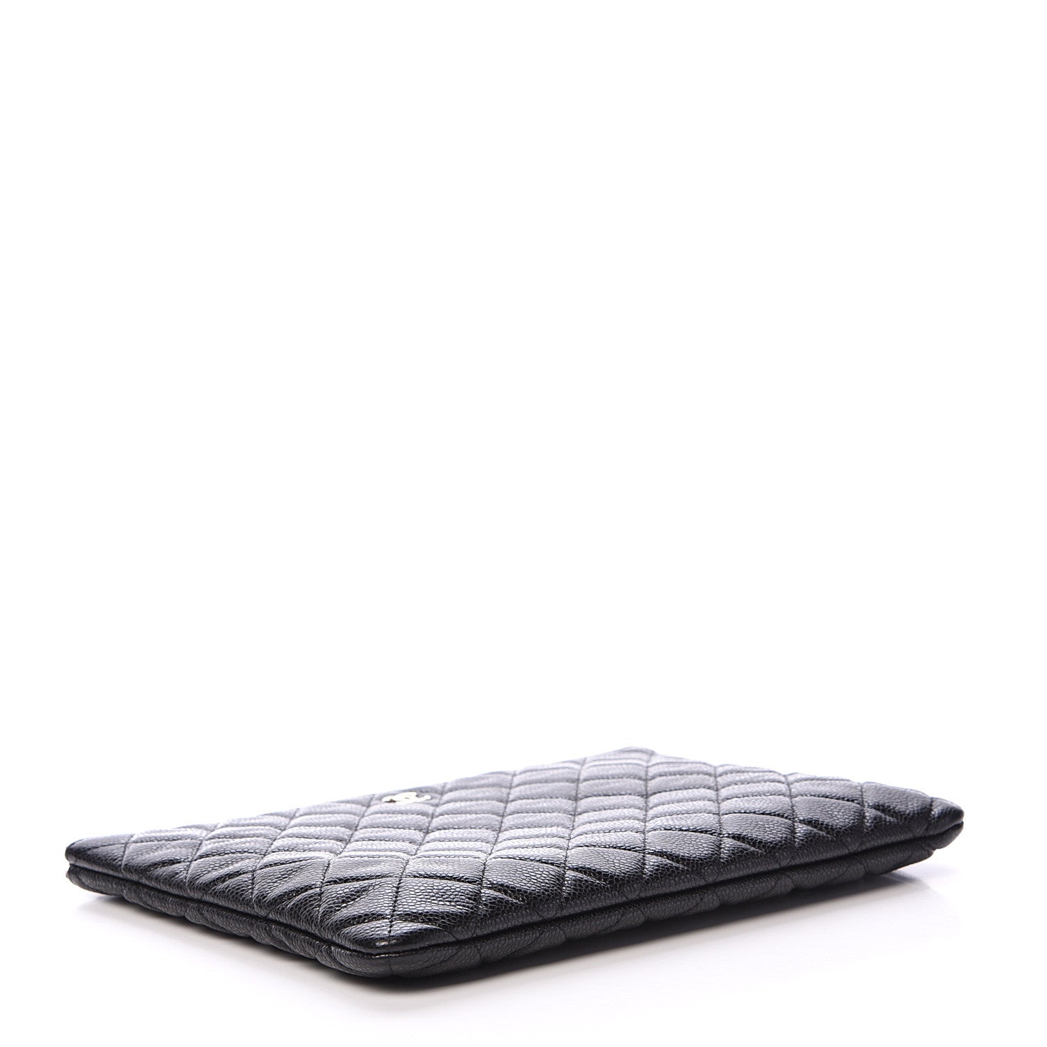 Chanel Caviar Quilted Medium Cosmetic Case Black 3 of 8