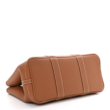 Hermes Vache Country Garden Party 30 TPM Gold 4 of 10