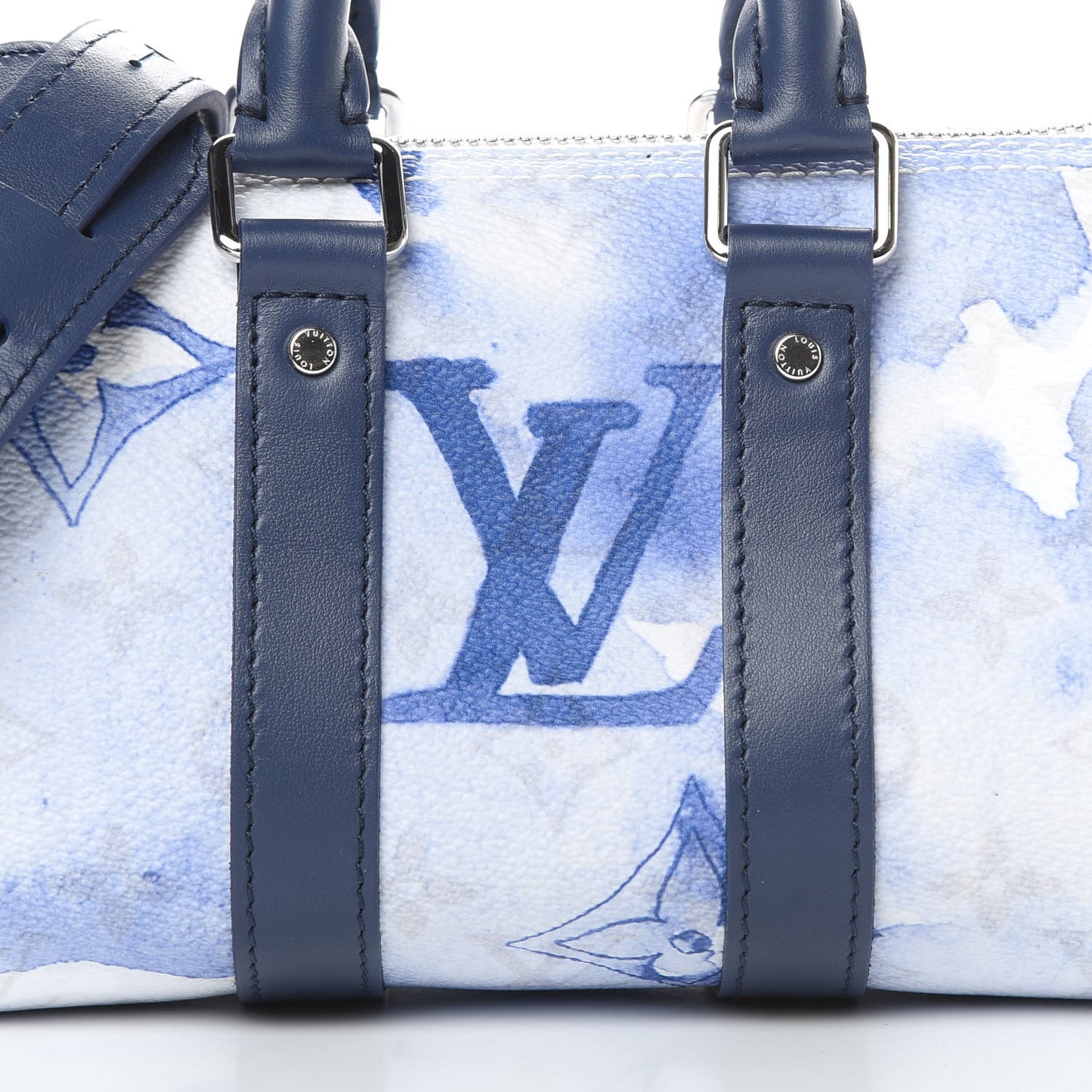 Monogram Watercolor Keepall XS Blue