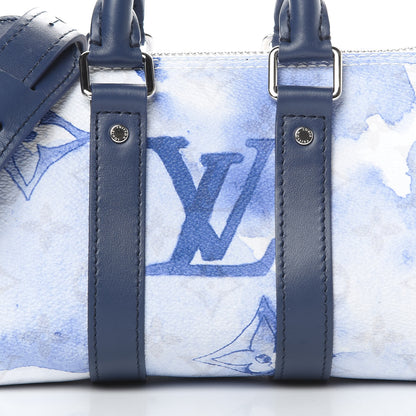 Louis Vuitton Monogram Watercolor Keepall XS Blue 8 of 10