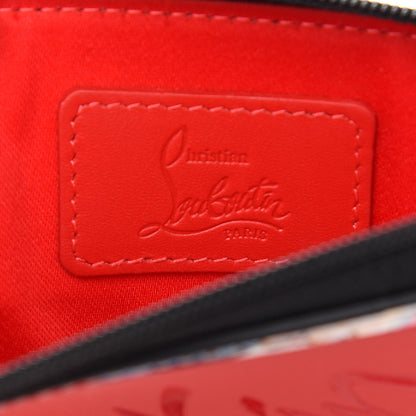 Christian Louboutin Calfskin Patent Sneakers Sole Printed Loubilab Clutch Loubi Multicolor 6 of 8