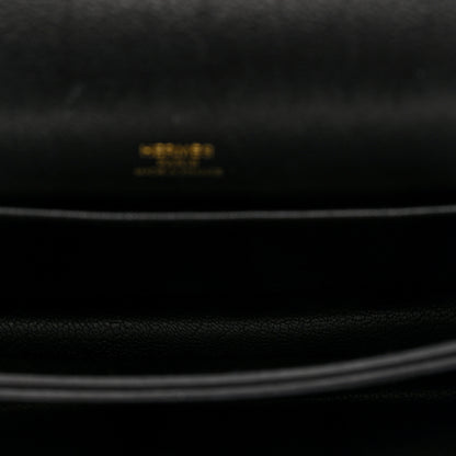 Hermes Evercolor Mini Sac Roulis Black 5 of 9