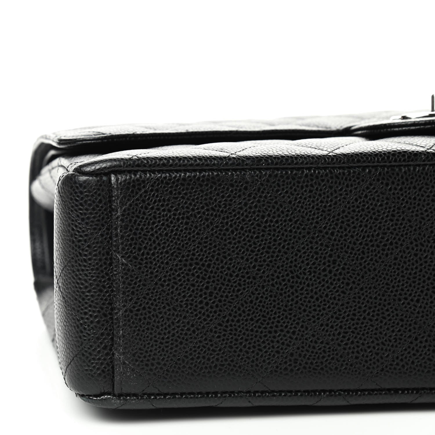Chanel Caviar Quilted Maxi Double Flap Black 6 of 10
