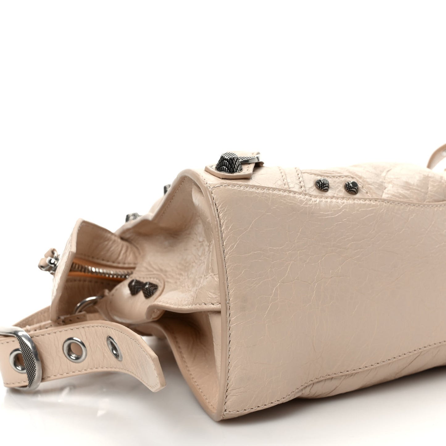 Agneau Arena Neo Cagole Handbag XS Sand Beige