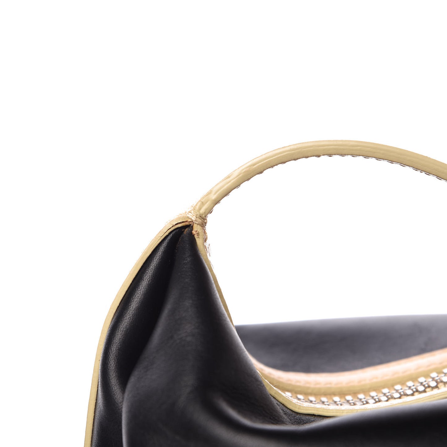 Calfskin Shoulder Bag Black
