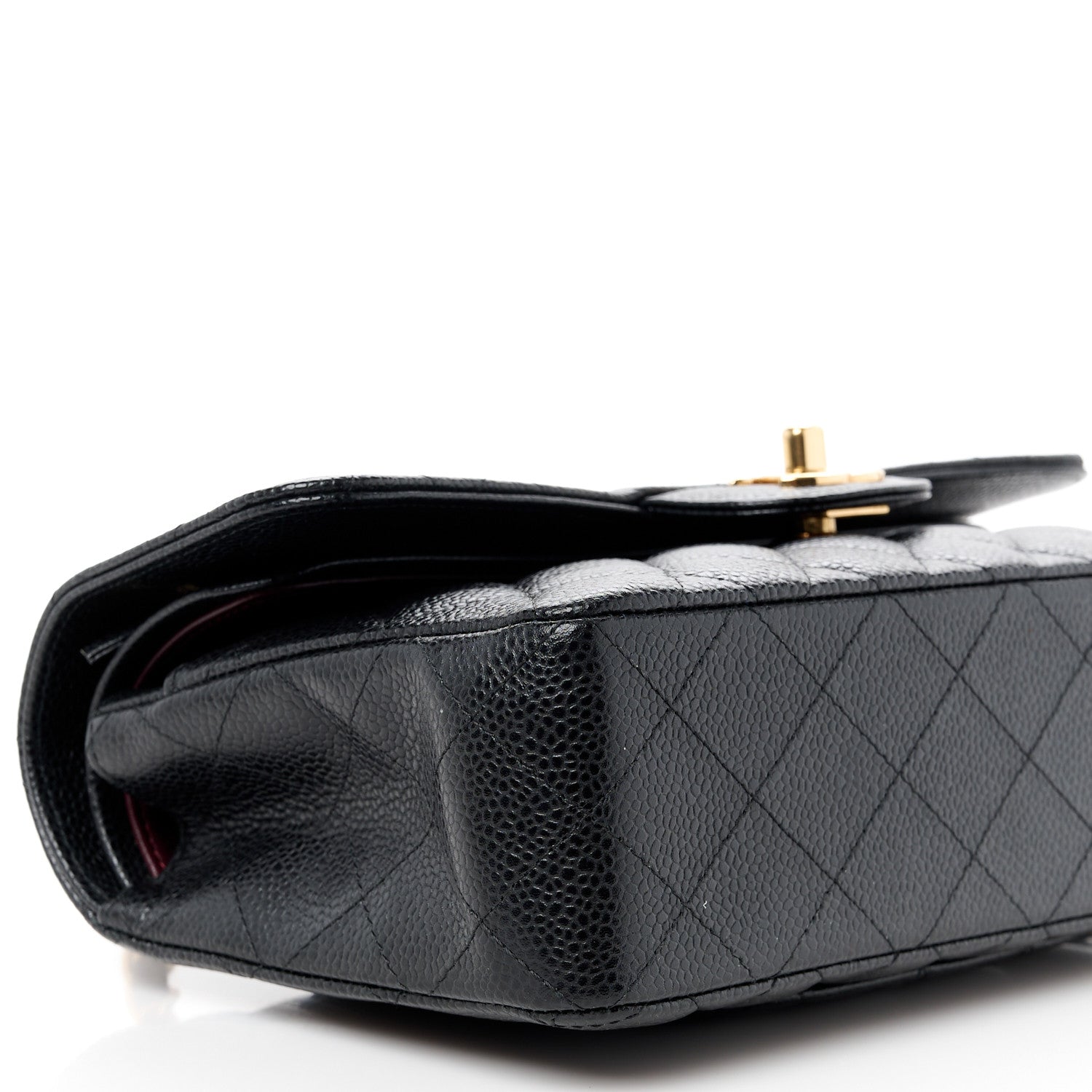 Chanel Caviar Quilted Small Double Flap Black 10 of 11
